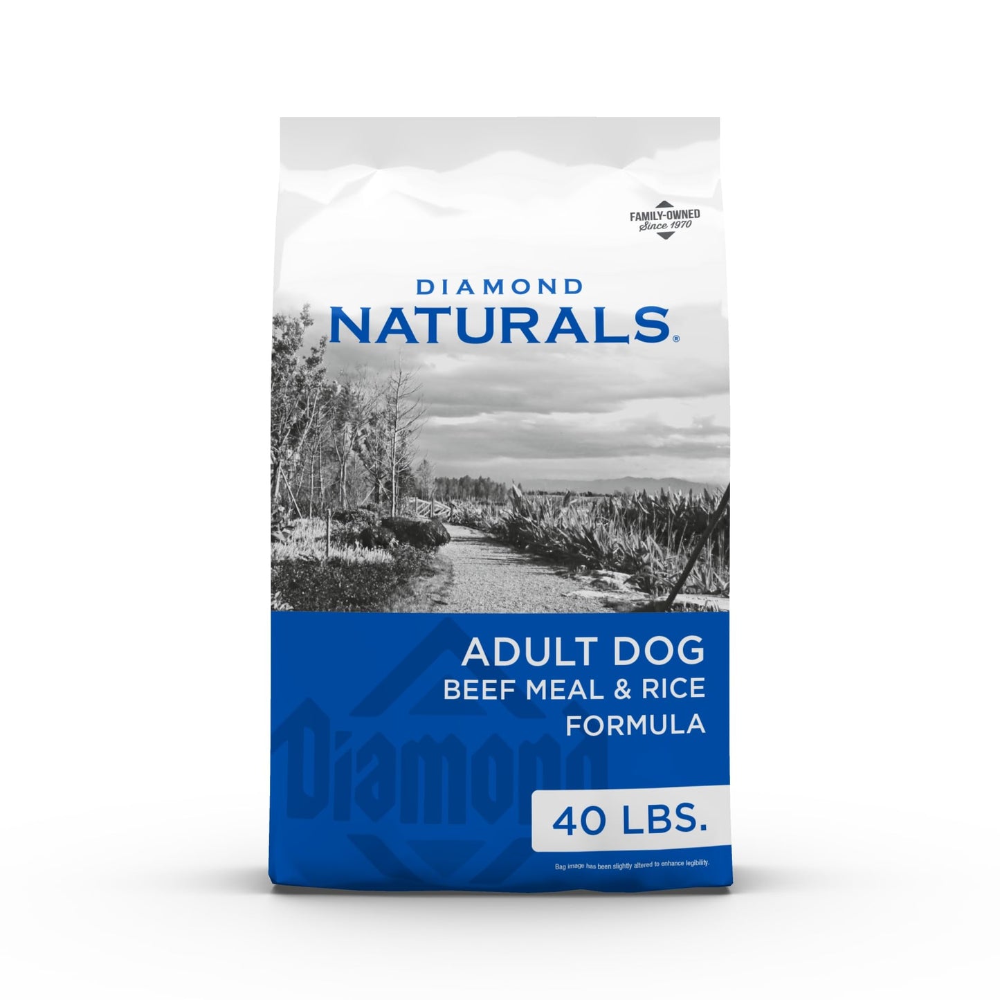 Diamond Naturals Adult Dry Dog Food Beef Meal and Rice Formula Made with Quality Pasture-Raised Beef Protein, Probiotics and Essential Nutrients
