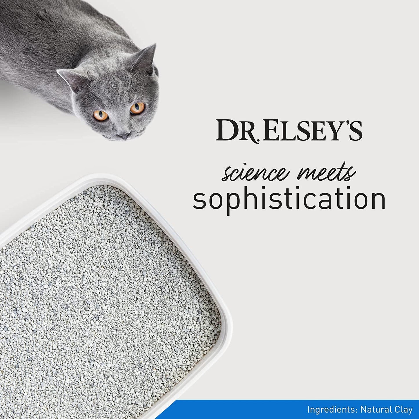 Dr. Elsey's Ultra Unscented Clumping Clay Cat Litter 18 lb Bag