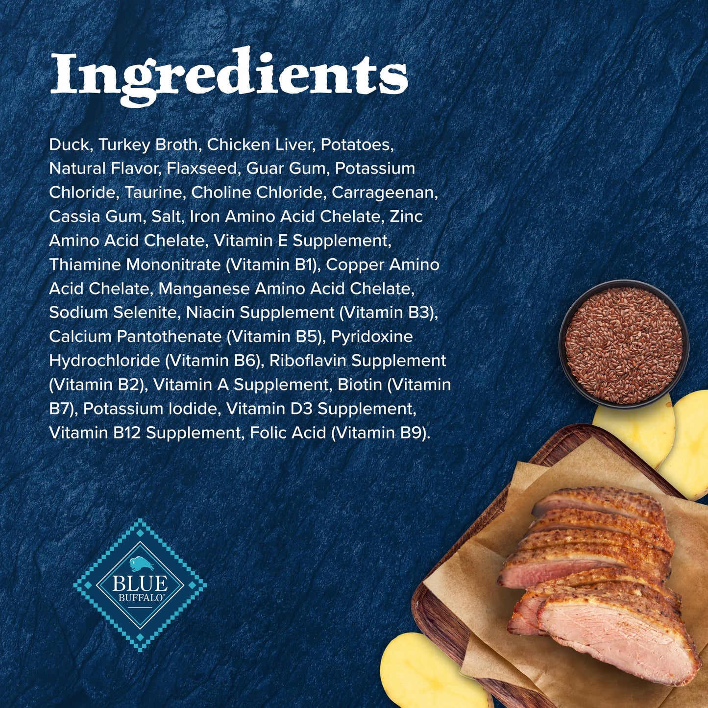 Blue Buffalo Wilderness Duck Paté Wet Cat Food – 24 Pack